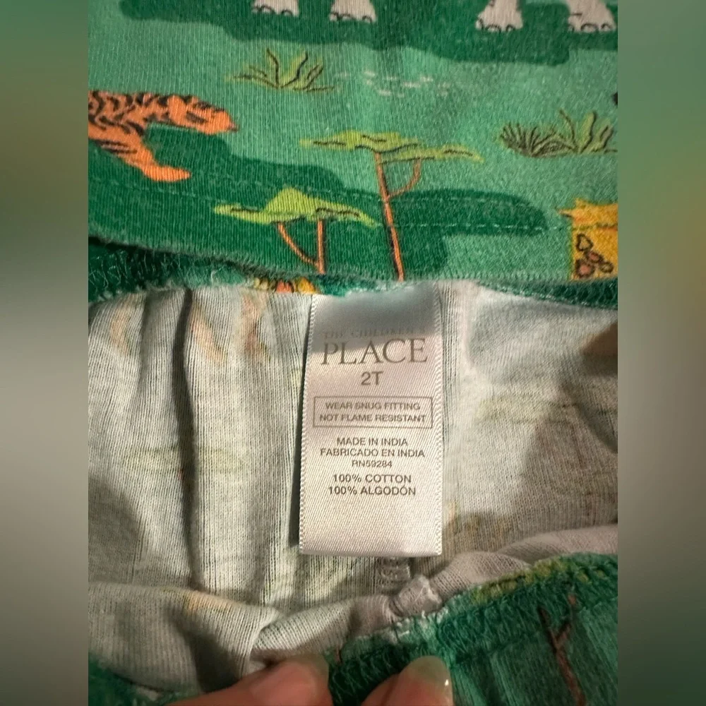 The Children’s Place Animal Print Pajama Set 2T